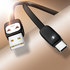 USB A - Type C гибкий кабель бирюзового цвета 120 см (SJ232U8B03), фото №3