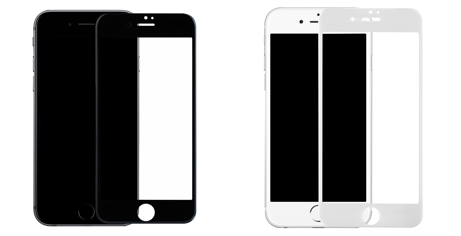 3д защитное стекло для iPhone 7