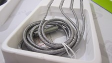 нейлоновый прочный usb кабель 3 в 1 для зарядки айпада и устройств на микро юсб