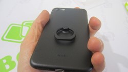 черный матовый чехол с подставкой для iphone 7 7 plus