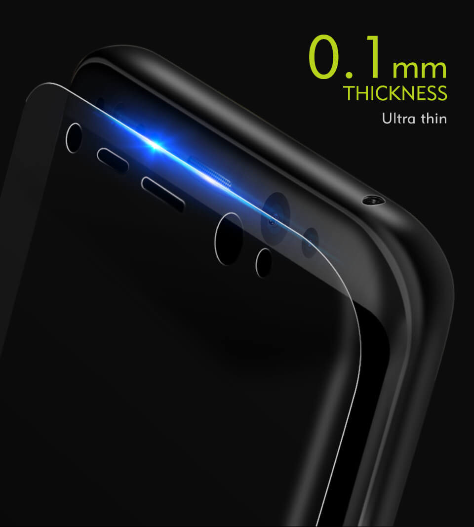 Защитная пленка для Samsung Galaxy S8 - 3D Прозрачная Защитная пленка для Samsung Galaxy S8 - 3D Прозрачная